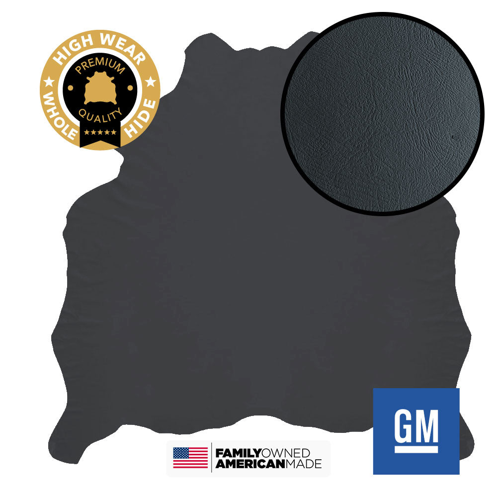 1 Hide of Graphite Monticello Original Factory Leather GM 1999-2002 Chevy Silverado GMC ($10.00/Sqft)