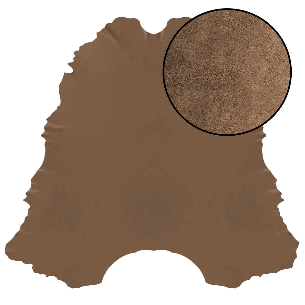 Automotive Hide Brown Tan GL751L - King Ranch Rodeo Distress Leather (3 Hide Pack x 55 sqft hides x $6.05/sqft)