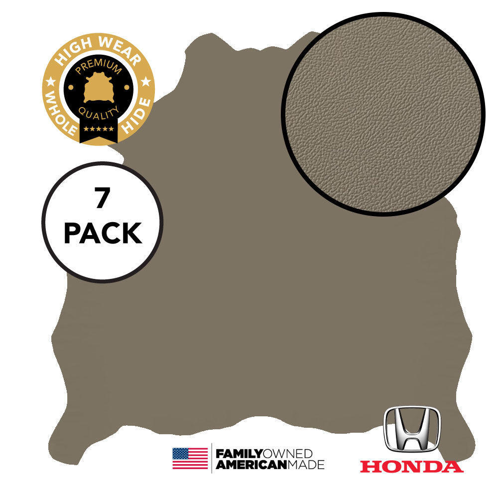7 Hide pack of Parchment Capri OEM Leather Honda 2007