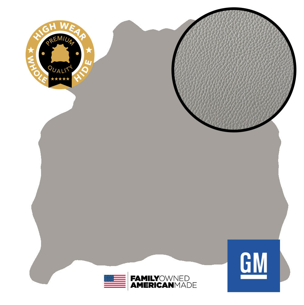 1 Hide of Light Titanium Meridian 2007 Leather GM ($10.00/SqFt)