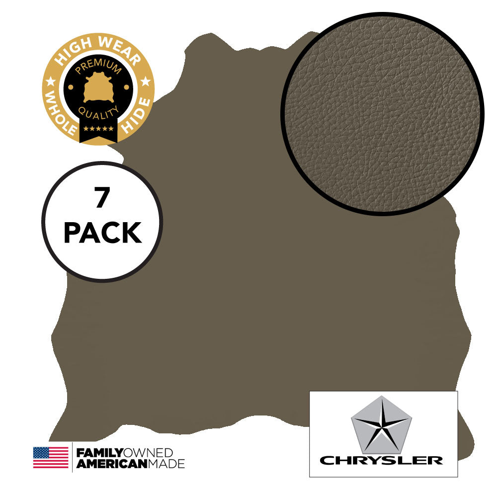 7 Hide Pack of Lt Pebble Beige Bristol Chrysler 2009