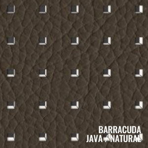 Katzkin Barracuda Perf - Barracuda Java/Natural (1 Panel Pack - $30/Sqft)