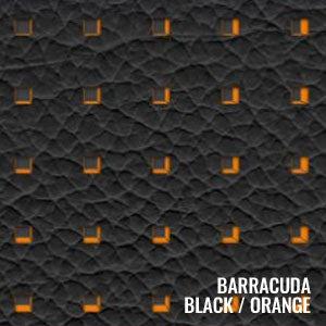 Katzkin Barracuda Perf - Barracuda Orange (1 Panel Pack - $30/Sqft)