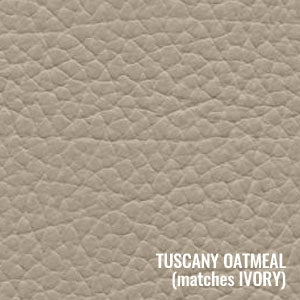 Katzkin Tuscany Fine Automotive Leather - Oatmeal (matches Ivory)