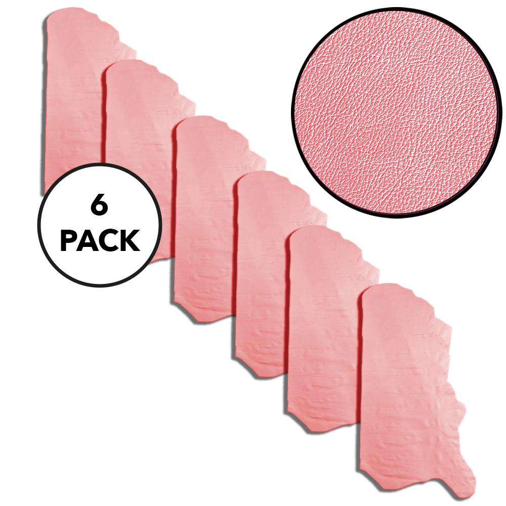 Pink Soft & Slick Side Leather Pack of 125sqft ($5/Sqft x 6 sides x 20sqft each side)