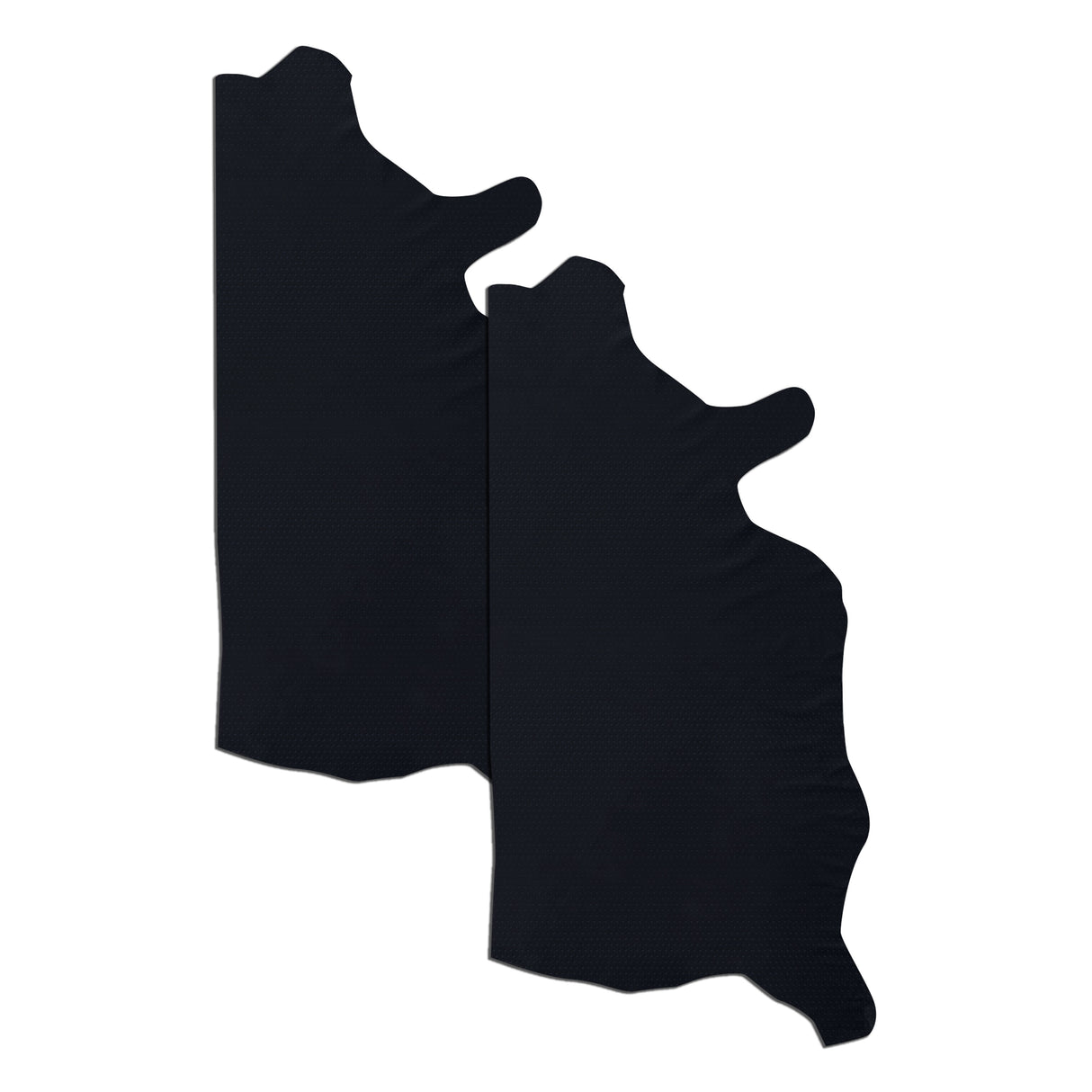 Black Perforated Full Side Black Leather - Automotive - Meridian Furniture Upholstery