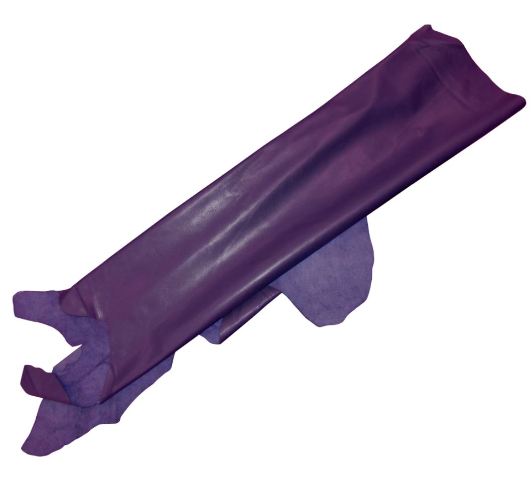 Purple Soft & Slick Side Leather Pack of 125sqft ($5/Sqft x 6 sides x 20sqft each side)
