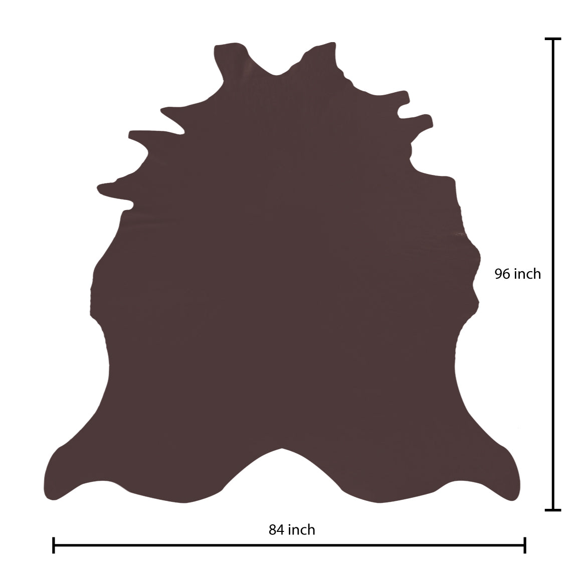 Cafe Natural Pebble – American Breed Skin Leather Pack of 225sqft ($8/sqft x 4 Wholehides x 56sqft each)