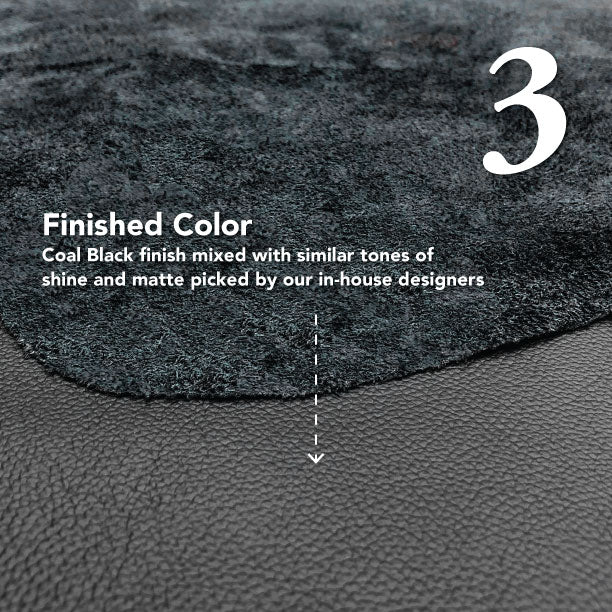 Full Side Black Leather - GM (General Motors) Automotive - Meridian Furniture Upholstery