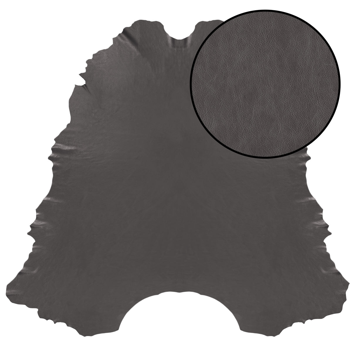 Plaid Gray - Highline Transitional Two Tone Collection - Whole Hide Upholstery Leather ($7.00/SqFt)