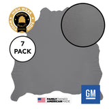 7 Hide Pack of Medium Dark Pewter Monticello OEM Leather GM 2003-2006 Chevy/GMC Tahoe Suburban Silverado