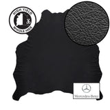Whole Hide Black Leather - MB (Mercedes Benz) Automotive Upholstery