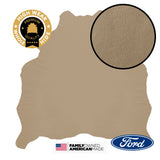 1 Hide of Medium Parchment Nudo OEM Leather Ford 1999-2006 Ford F-250, F-350 Super Duty XL Work Truck (1 Hide Pack $6.99/Sqft)