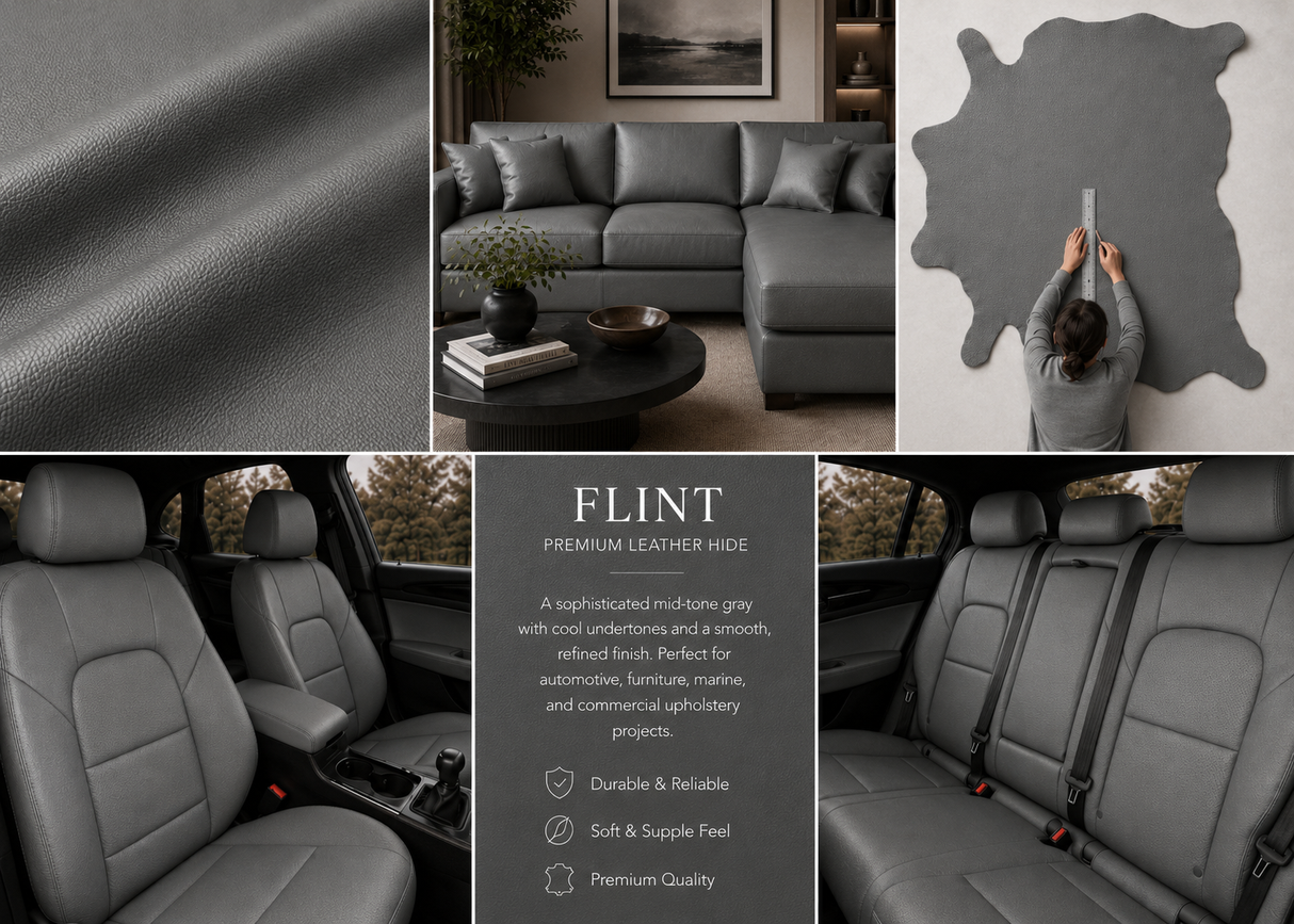 Grade One - Soft Leather Whole Hide - GM (General Motors) Automotive - Meridian Furniture Upholstery