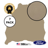 7 Hide Pack of Camel Soho Leather 2009 Ford