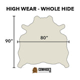 1 Hide of Ebony (Black) Sandstone (Corinthian) Original Factory Leather GM 2007-2014 Chevy Silverado Tahoe Suburban Avalanche ($6.99/Sqft)