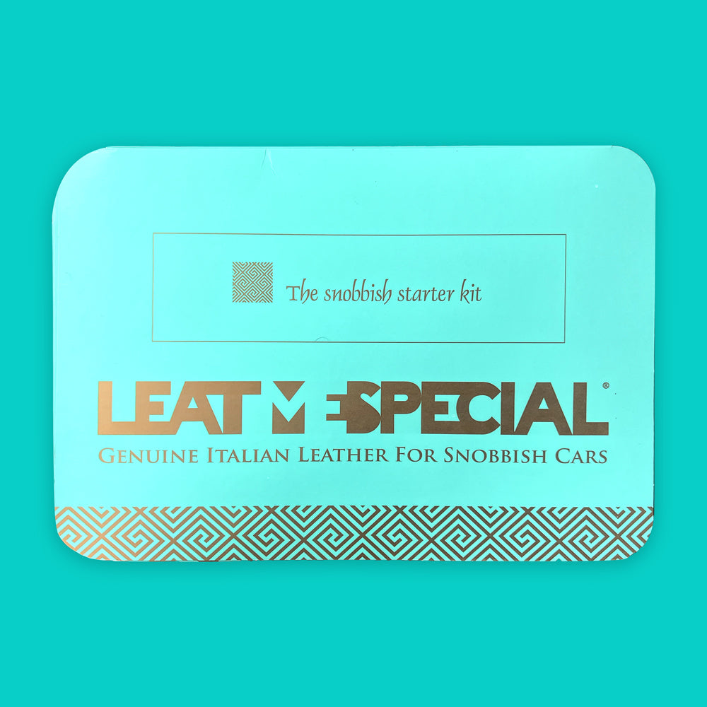 LEAT ME SPECIAL® Automotive OEM Leather Snobbish Starter Kit