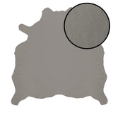 Grade One - Soft Leather Whole Hide - Light Graphite ($3.50/Sqft)