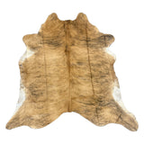 Exotic Brown Cow Hair Rug