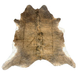 Exotic Brown Cow Hair Rug