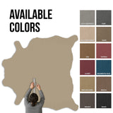 Grade One - Soft Leather Whole Hide - Medium Camel ($3.50/Sqft)