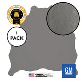 1 Hide of Medium Grey Sandstone Leather ($6.99/Sqft)