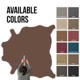 Grade One - Soft Leather Whole Hide - Mocha ($3.50/Sqft)
