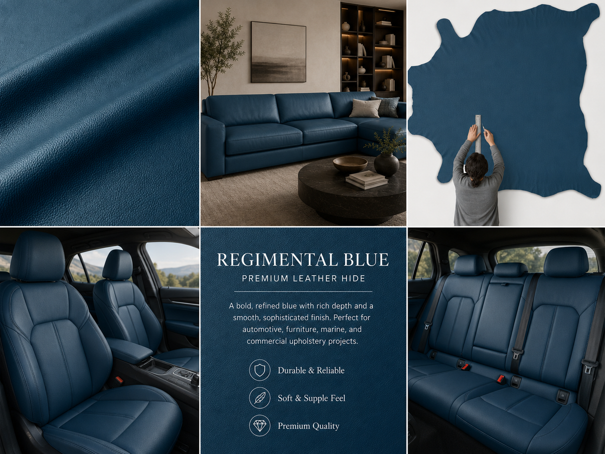 Grade One - Soft Leather Whole Hide - GM (General Motors) Automotive - Meridian Furniture Upholstery