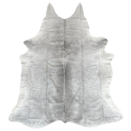 Salt & Pepper Black Cow Hair Rug