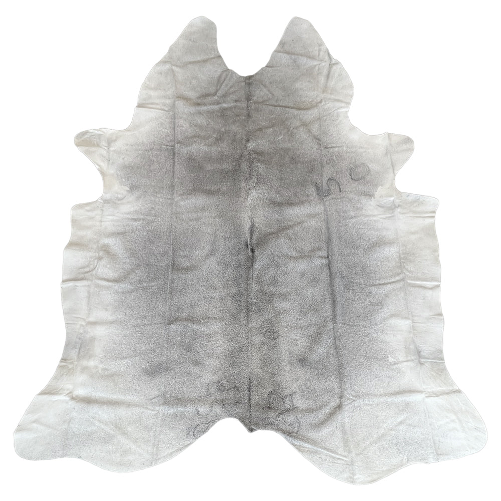 Salt & Pepper Black Cow Hair Rug
