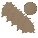 Soft Leather - Stone Beige - 5 Hide Pack ($3.50/Sqft)