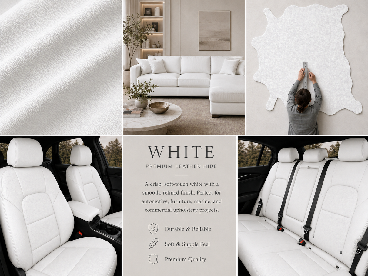 Grade One - Soft Leather Whole Hide - GM (General Motors) Automotive - Meridian Furniture Upholstery