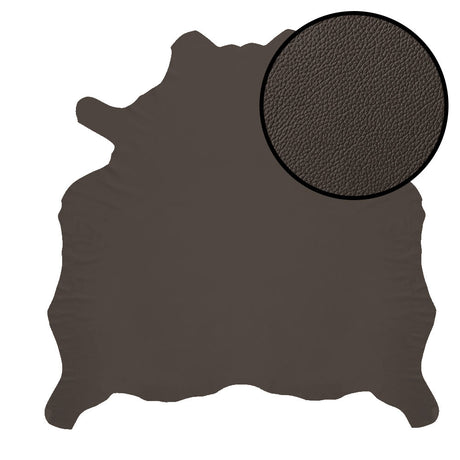 Grade One - Soft Leather Whole Hide - Walnut ($3.50/Sqft)