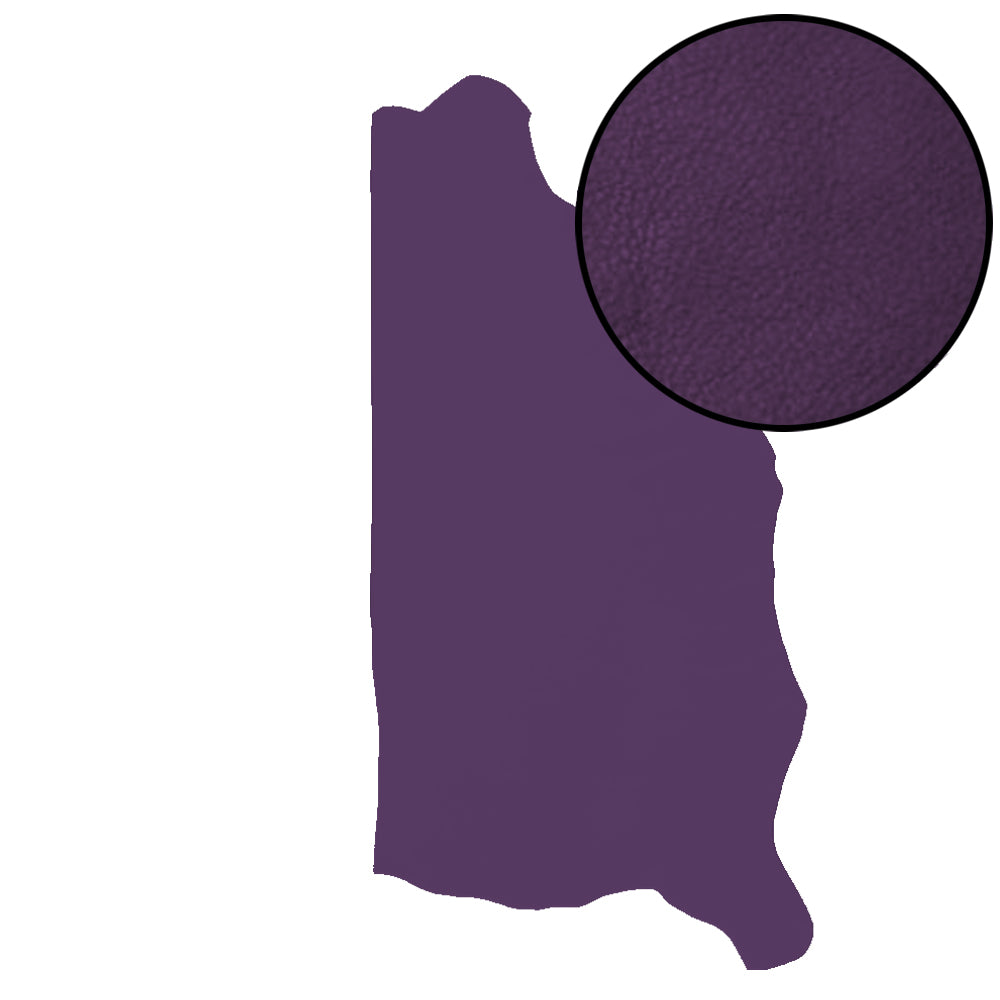 Purple Soft & Slick Side Leather
