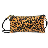 Fancy Ranch Crossbody Bag in Leopard Cow Hairon