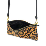 Fancy Ranch Crossbody Bag in Leopard Cow Hairon