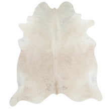 Cargar imagen en el visor de la galería, Ivory Off White Beige Cow Hair Rug

