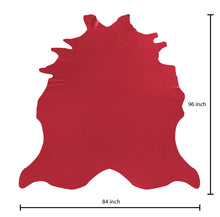 Cargar imagen en el visor de la galería, Red Natural Pebble – American Breed Skin Leather
