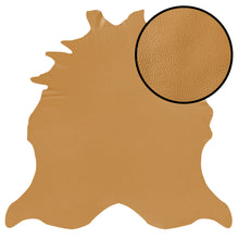Cargar imagen en el visor de la galería, Vachetta Natural Pebble – American Breed Skin Leather
