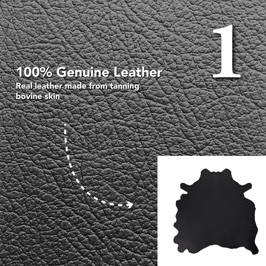 Whole Hide Black Leather - MB (Mercedes Benz) Automotive Upholstery