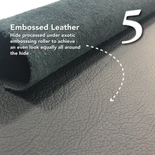 Load image into Gallery viewer, Whole Hide Black Leather - MB (Mercedes Benz) Automotive Furniture Upholstery
